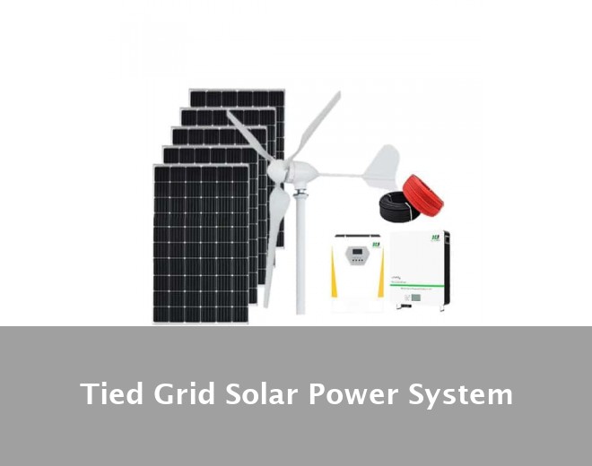 Tied Grid Solar Power System